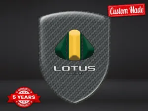 Lotus Emblèmes Auto Perso Résistants Étoile Luxe